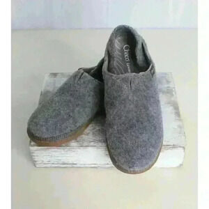 Chaco Revel Loveseat Footbed Grey Slip-on Mules Casual Relaxed Women's Size 6